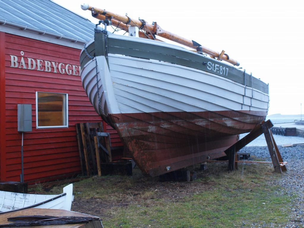 Skibet træskib båd sejlads